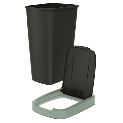 Keden COMPACTA Q Cubo de reciclaje papelera - verde claro 45l