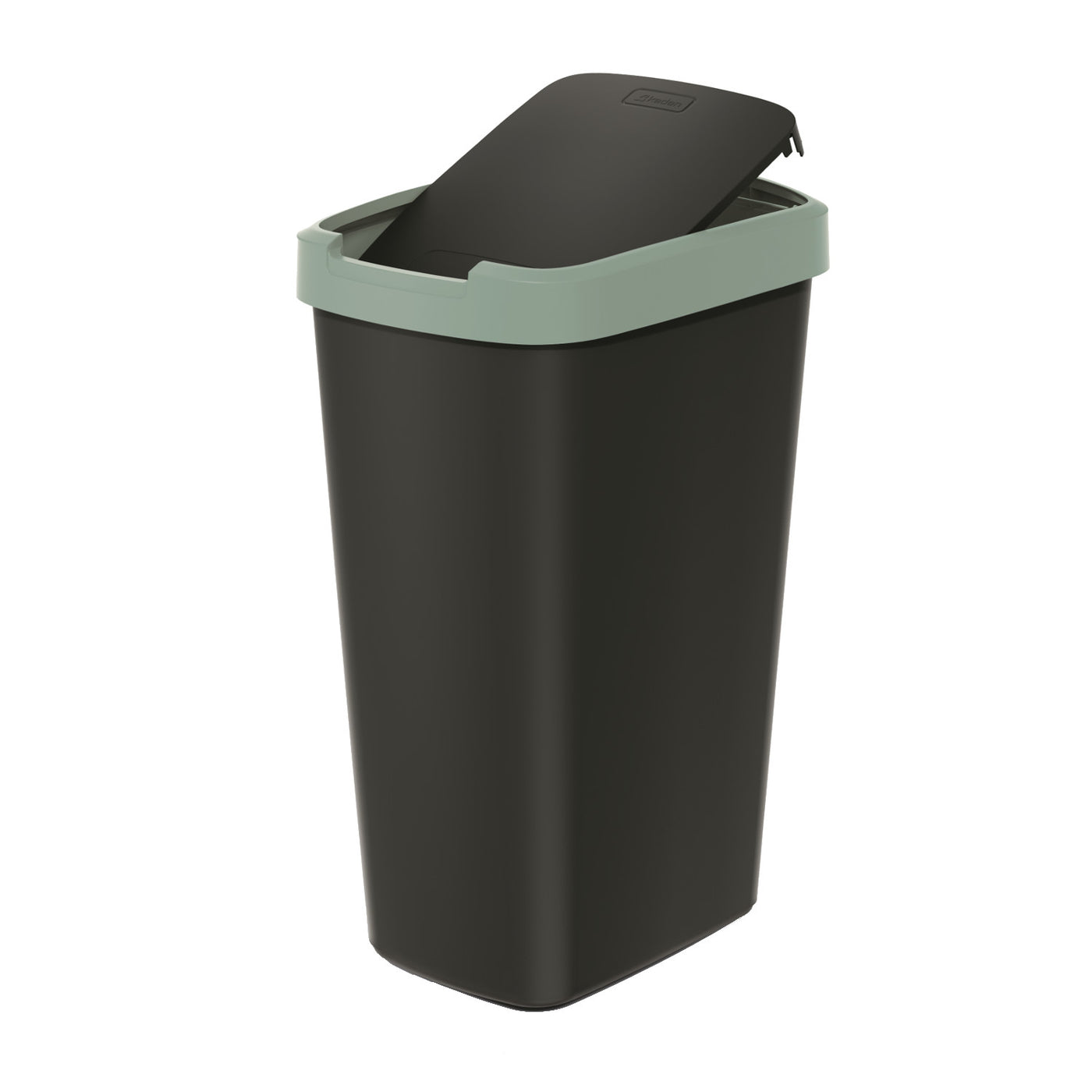 Keden COMPACTA Q Lixeira - verde claro 45l