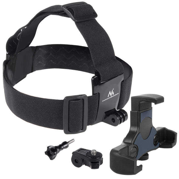 Suporte para faixa de cabeça esportiva Maclean MC-448 para câmera GoPro de celular e outros suporte universal