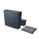 Prosperplast Macetero Jardinera con Maceta para Plantas Macetero con Tiesto para Plantas Urbi Case Torre DUC800T Antracita