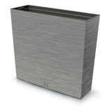 Prosperplast Furu Case T Plantador 2 em 1 Plantador com vaso para plantas Vaso com vaso DFC800T-422U - cor concreto (cinza)