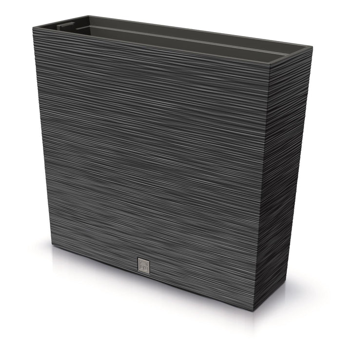 Prosperplast Furu Case T Plantador 2 em 1 Plantador com vaso para plantas Vaso com vaso DFC800T-S433 - cor antracite