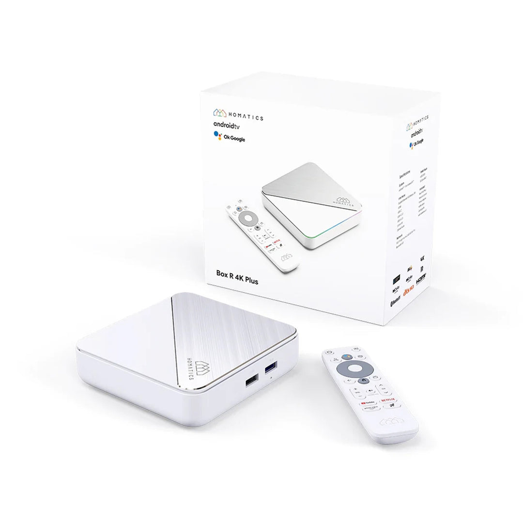 Dispositivo multimídia Smart TV Homatics Box R Plus