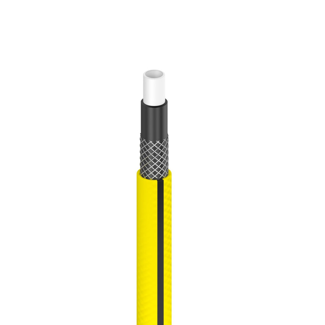Mangueira de jardim CELLFAST 4YELLOW Mangueira leve 4 camadas resistente a UV 10-521 3/4" 30m