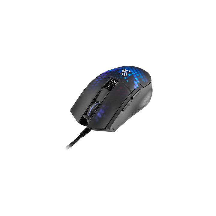 A4Tech Bloody L65 MAX RGB Mouse Honeycomb Gaming Mouse máx. Retroiluminação USB RGB de 12.000 DPI 2.000 Hz Ultrapolling 9 botões