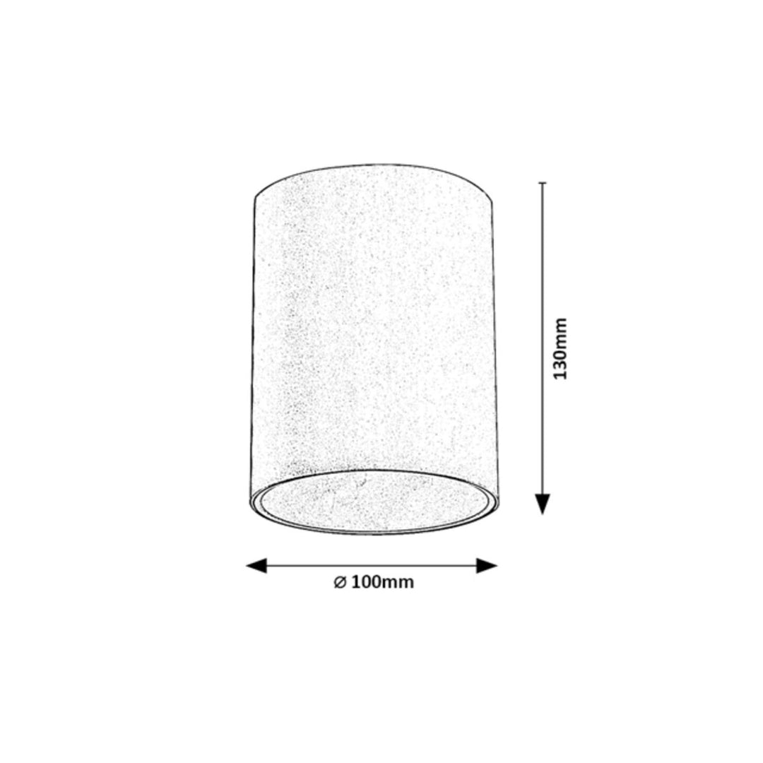 Luminária de superfície exterior Rabalux Zombor 7819 Antracite 35W IP54. Ideal para qualquer terraço e muito mais