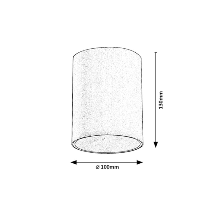 Luminária de superfície exterior Rabalux Zombor 7819 Antracite 35W IP54. Ideal para qualquer terraço e muito mais