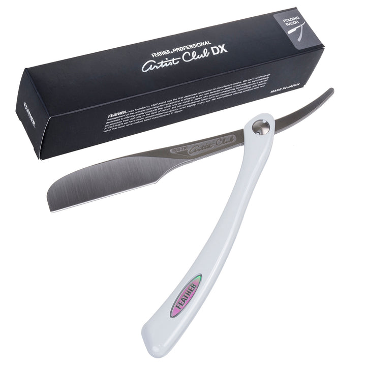 Maquinilla de afeitar para hojas Shavette Feather Professional Artist Club DX ACD-R