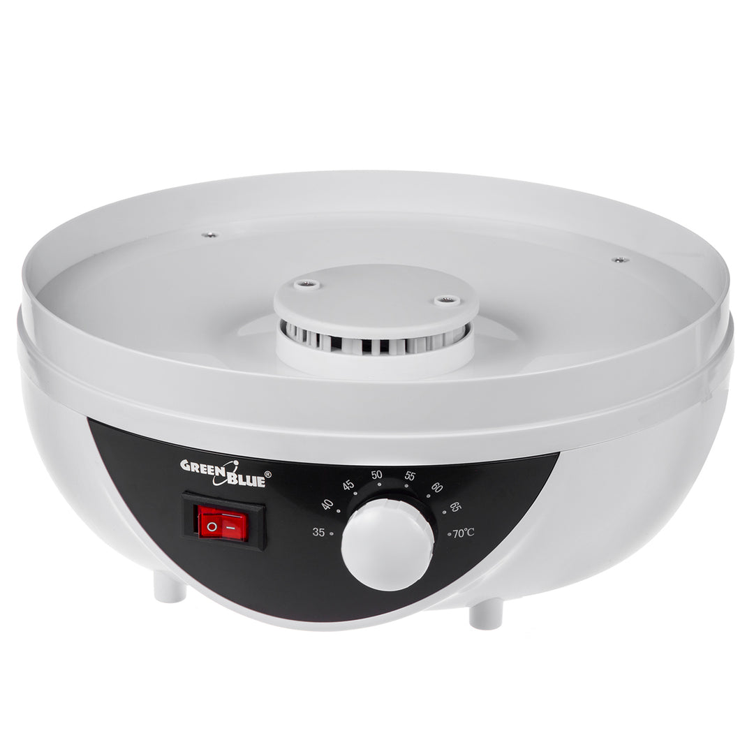 GreenBlue GB195 desidratador de alimentos, cogumelo, secador de vegetais e frutas, 250 W, extra silencioso, 5 peneiras