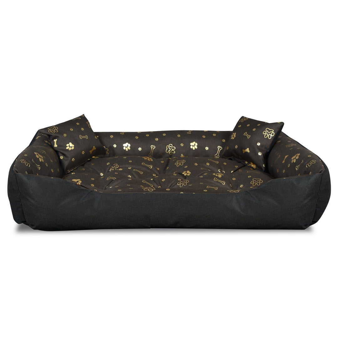 Cama para cachorro GOLDEN BONE 100 x 75 cm à prova d'água