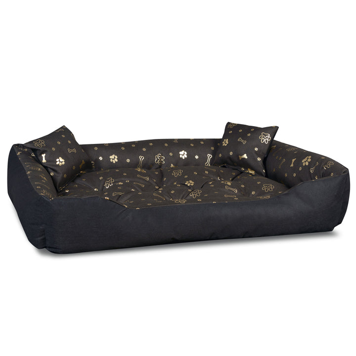 Cama para cachorro GOLDEN BONE 100 x 75 cm à prova d'água