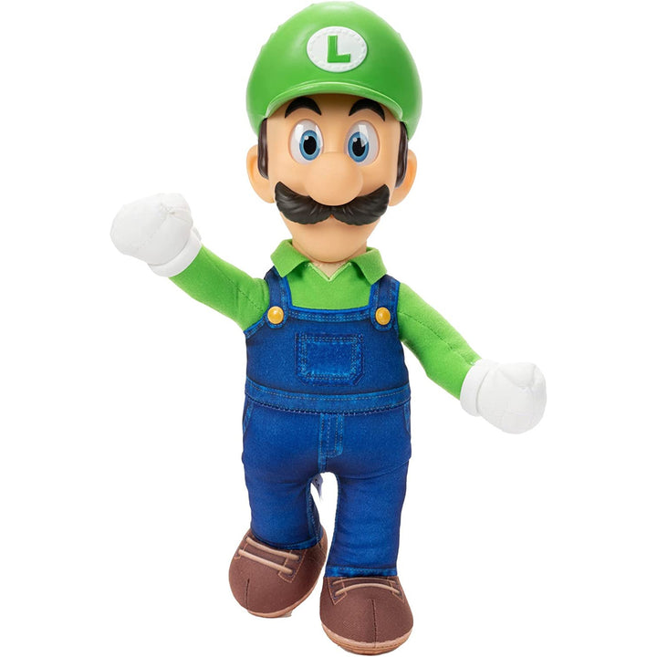 SUPER MARIO Movie Luigi, pelúcia, mascote de desenho animado, 30 cm