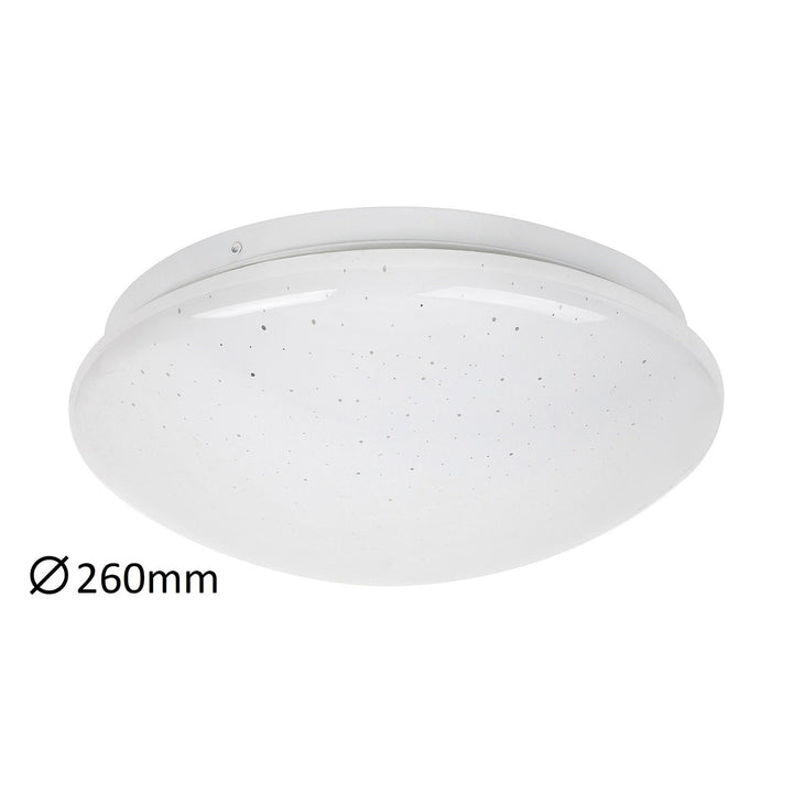 Rabalux Lucas 12W Lâmpada de teto LED 3936 efeito estrela