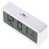 Despertador a pilhas Adler AD1195w, branco, com iluminação