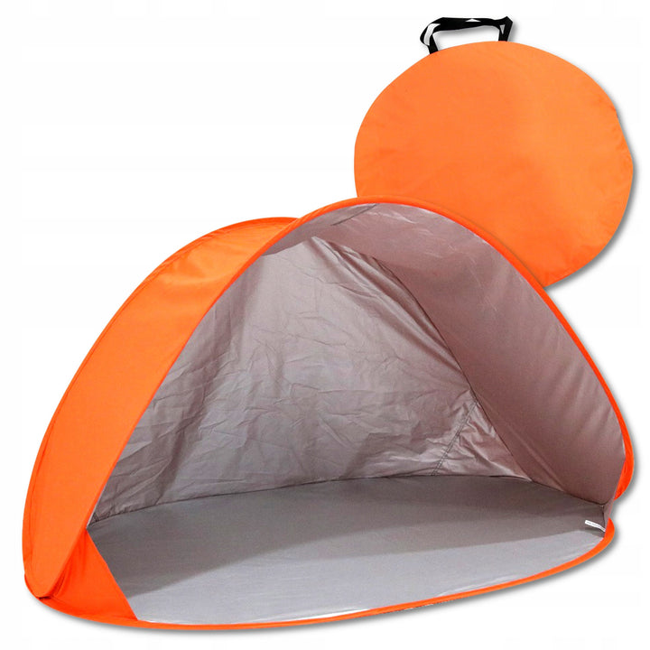 LAMEX JUNIOR Tienda de Campaña de Playa Camping Autoplegable Color Naranja