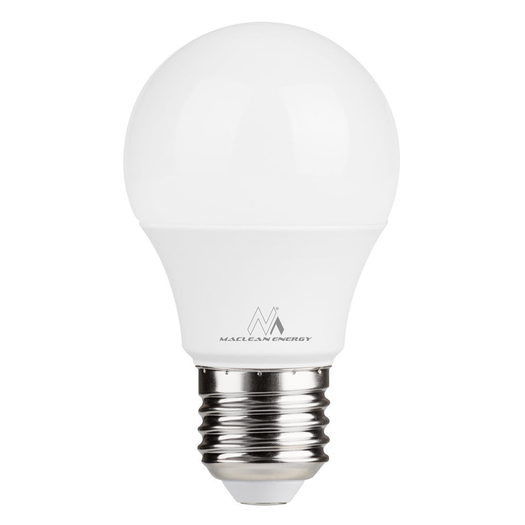 6x Lâmpada LED Maclean, E27, 9W, 220-240V AC, WW branco quente, 3000K, 920lm, MCE273