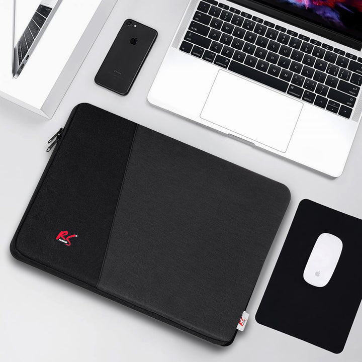 Capa para portátil/tablet NanoRS RS175, 15,6", com fecho, preta