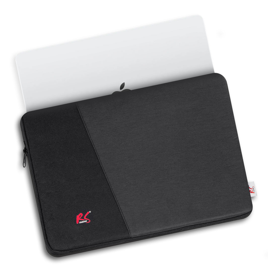 Capa para portátil/tablet NanoRS RS175, 15,6", com fecho, preta