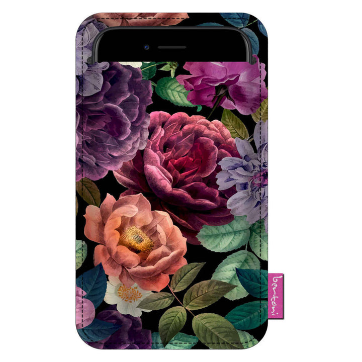 Bertoni Funda para Smartphone de Fieltro Ecológico (105x195 mm, Diseño Enigma) EE0025