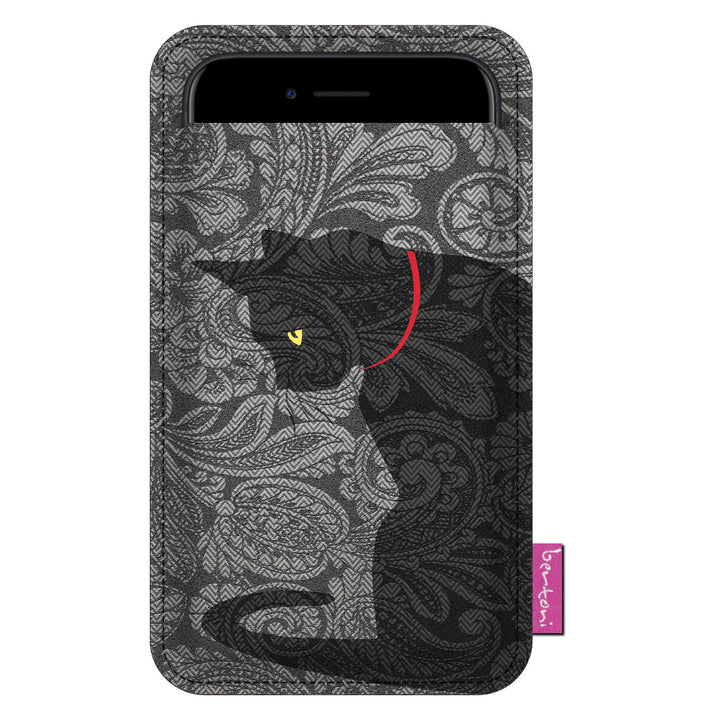 Capa para smartphone de feltro ecológica Bertoni (105x195 mm, design Blob) EE0027