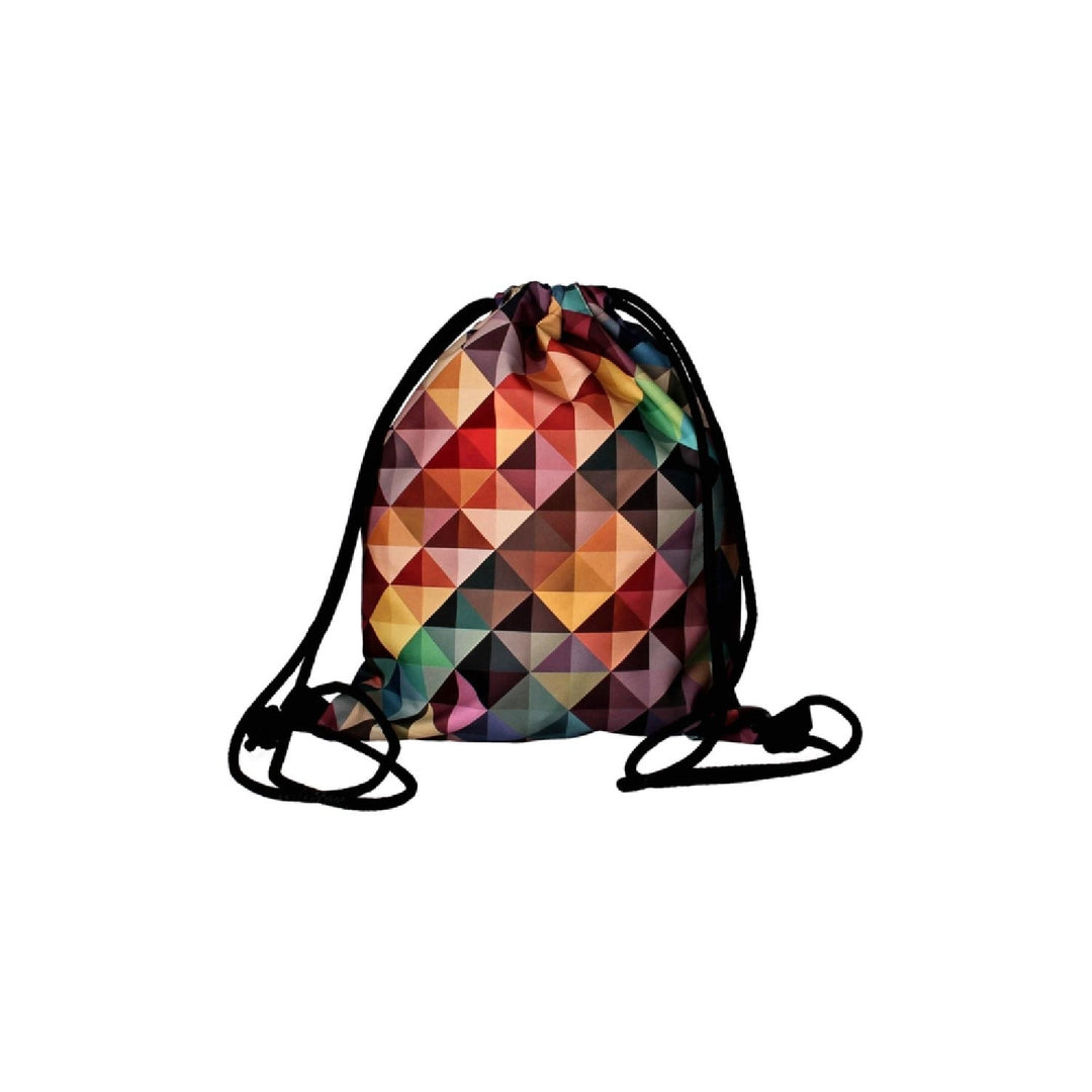 Bertoni Arco Design Saco de Espalda Impresión a todo color, Mochila Saco Impermeable, Estampado Jazz, EE0039