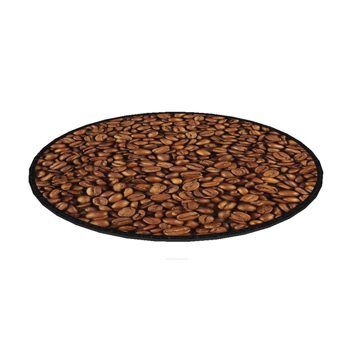 Almofada para cadeira Bertoni Almofada decorativa de feltro para cozinha (35 cm, café) EE0061