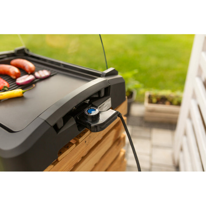 Placa de cozimento para churrasqueira elétrica Blaupunkt GRT801 39x29cm 2200W