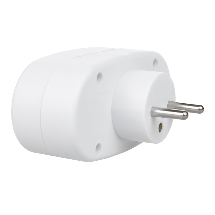 Maclean MCE337 E Base de Enchufe, Divisor con 2 Tomas e Interruptor de Encendido/Apagado, tipo E, 2x16A