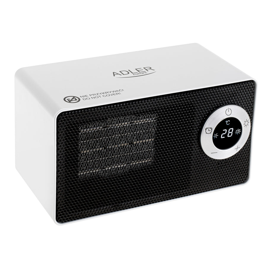 Aquecedor cerâmico Adler AD 7746 com visor LCD