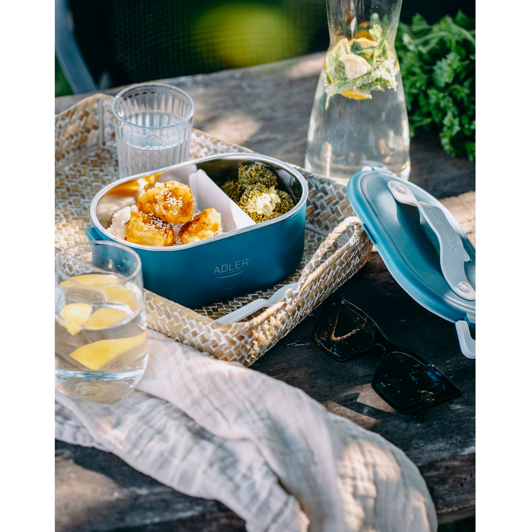 Recipiente térmico para alimentos Adler AD 4505 0,8 litros Azul