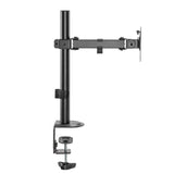 Suporte de secretária para monitor LCD Maclean MC-572N, braço único, VESA 75x75 e 100x100, 17-32", 9 kg