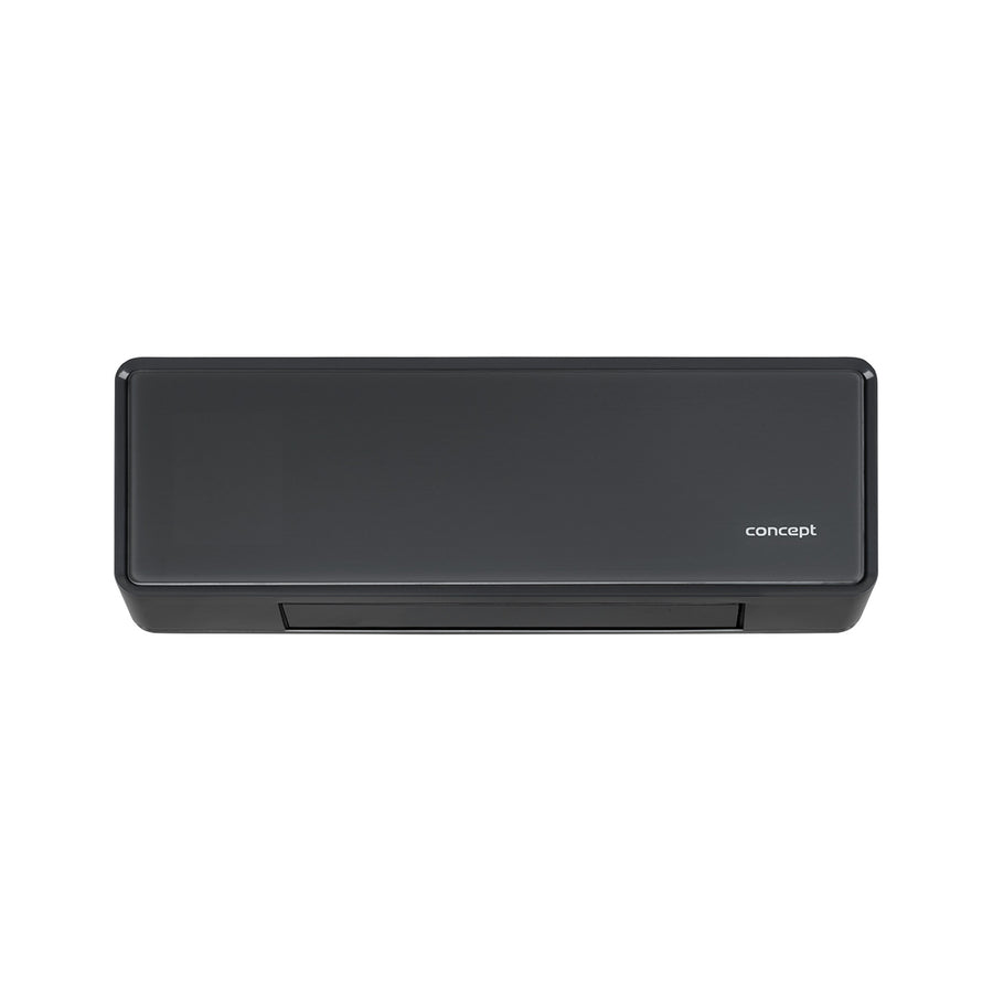 Aquecedor cerâmico Concept QH4100, radiador de parede, visor LED, temporizador, cinzento