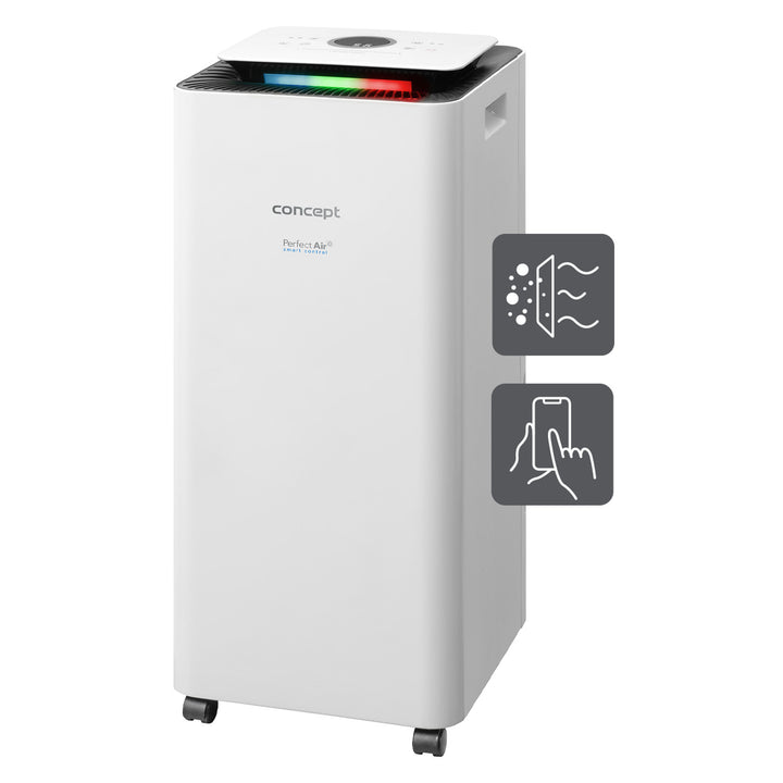 Concept Perfect Air Deshumidificador con Purificador de Aire Smart OV2220