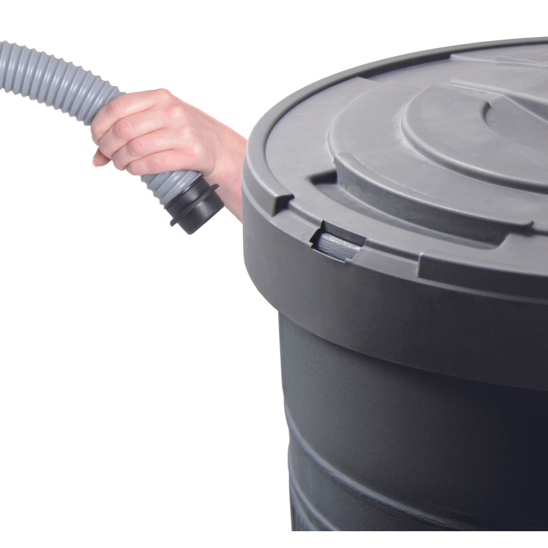 Depósito de Água Pluvial Prosperplast Raincan - Preto 210 l. IDRA210-S411