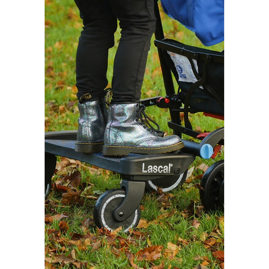 Lascal BuggyBoard MAXI Extensión para Carro Lascal, Adaptador hasta 22 kg, Azul