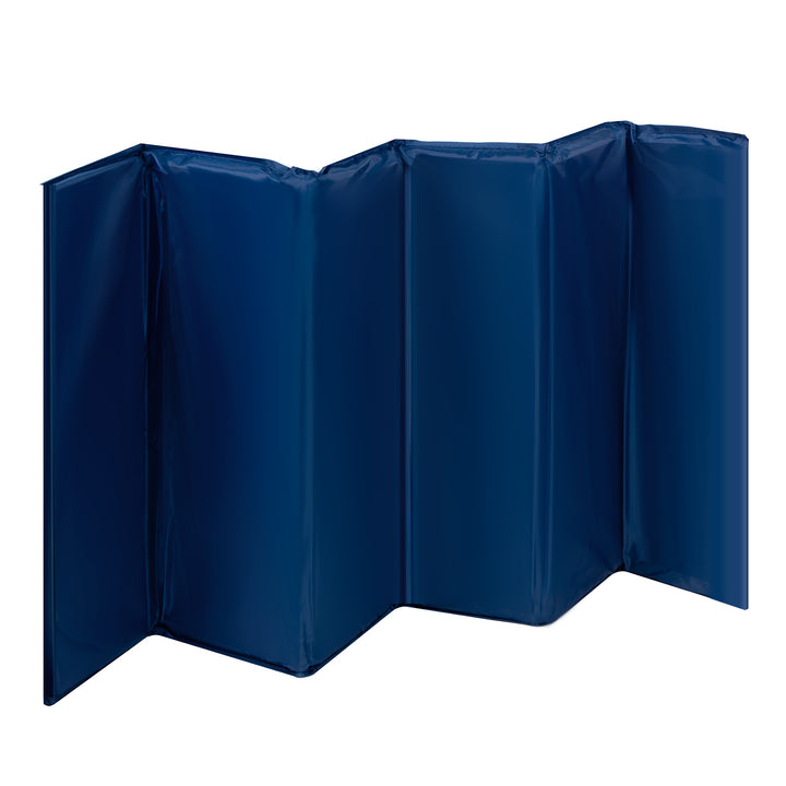 Promedix Cuna de viaje,125x65x74cm, azul, ruedas, funda protectora, PR-803B + Cubo pañales Korbell 9L