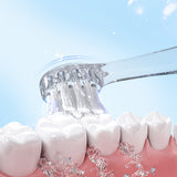SEAGO Cepillo Dental Sónico Infantil, Color Rosa, 1xAA 1,5V (no incluido), 4 Puntas de Repuesto, SG-902 Rosa