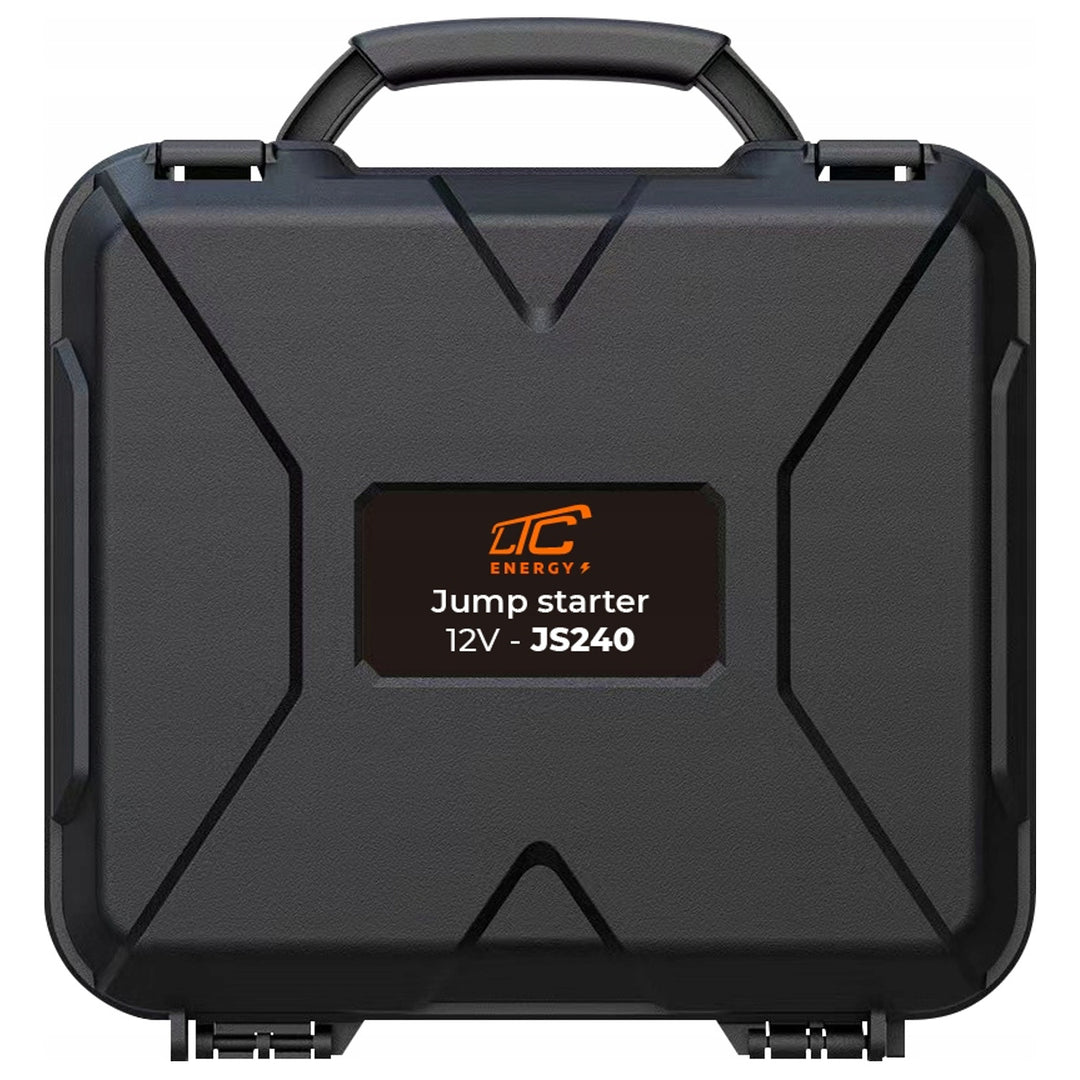 LTC JUMP STARTER LTC 24000MAH/2500A POWER BANK QC TIPO C PD 65W/SAÍDA USB 3A DC 12V.