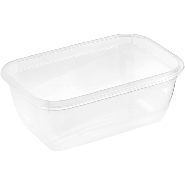 Keeeper Set de 5 recipientes de congelación, Tapas con etiquetas reutilizables, 5 x 500 ml, 15,5 x 10,5 x 6 cm, Mia Magic Ice, Azul Nordic