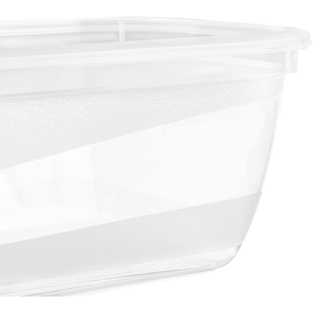 Keeeper Set de 5 recipientes de congelación, Tapas con etiquetas reutilizables, 5 x 500 ml, 15,5 x 10,5 x 6 cm, Mia Magic Ice, Azul Nordic