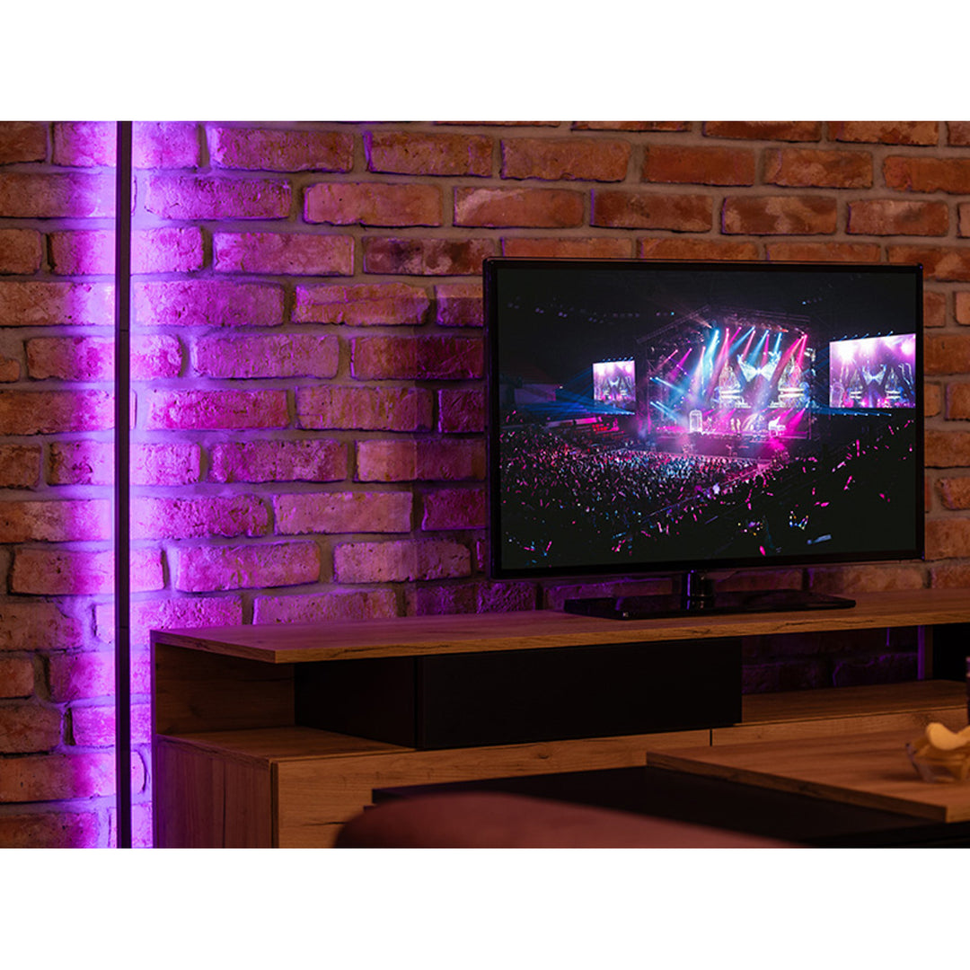 Tracer Ambience RGB - Lámpara Smart Corner Lámpara Decorativa de Esquina Control Remoto Compatible con App 12 Modos de Iluminación