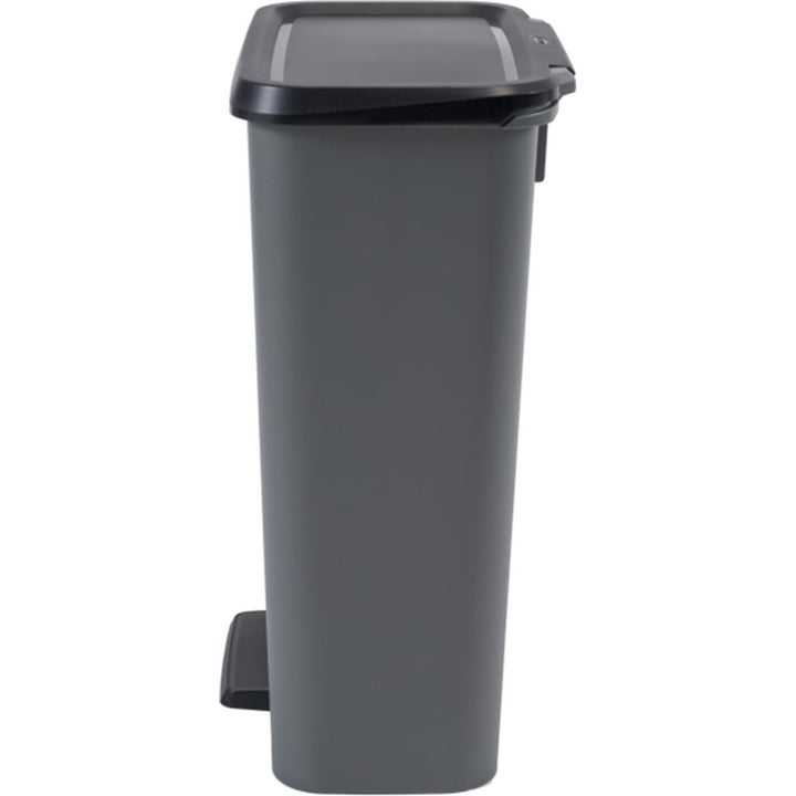 Curver Compatta Cubo de Basura Papelera con pedal, Capacidad 50l