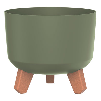Vaso Prosperplast, 200 mm de diâmetro, Verde, DGRL200-5615C