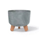 Vaso Prosperplast Gracia, 200 mm de diâmetro, Concrete Design, DGRL200E-422U