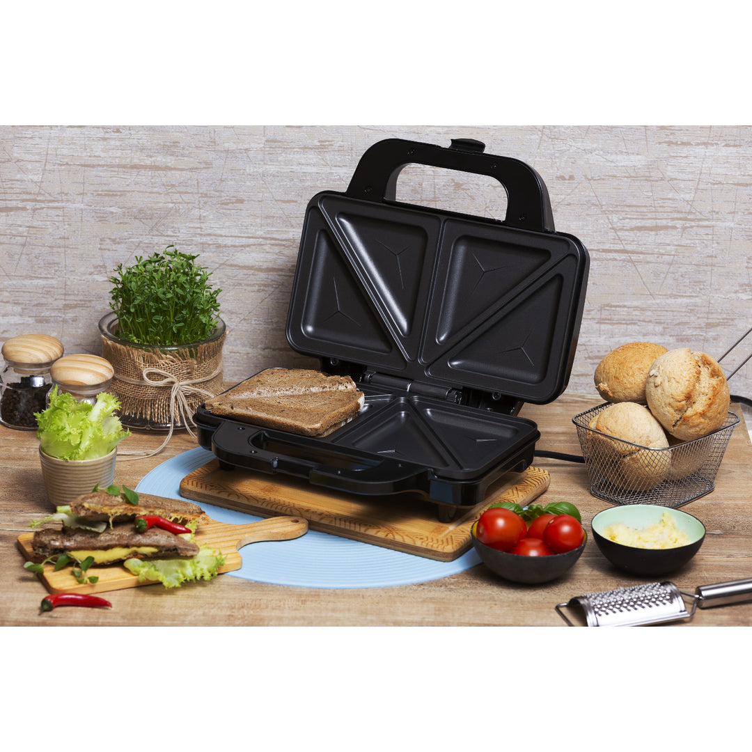 Adler AD 3043 Tostadora de Sandwiches, Tamaño XXL, 1300W