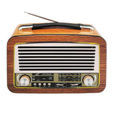 LTC Radio Portátil, Antena Telescópica, Bluetooth, FM/AM/SW, Olza Retro