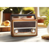 Rádio portátil LTC, Bluetooth, FM/AM/SW, USB, LXLTC118UBT